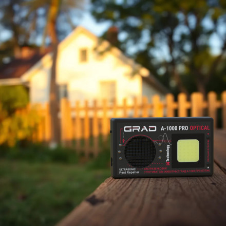 Отпугиватель мышей "ГРАД А-1000 ПРО ОПТИК" Отпугиватель мышей "ГРАД А-1000 ПРО ОПТИК"